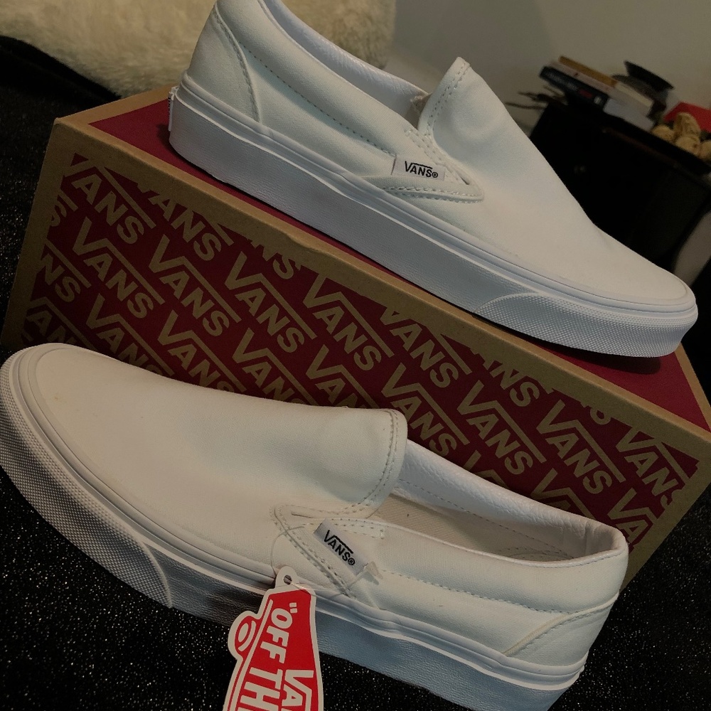 Classic Slip-On Vans (Brand new)